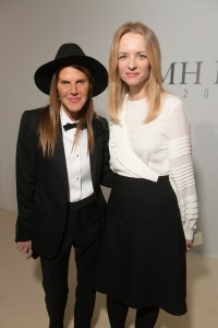 Anna Dello Russo and Delphine Arnault