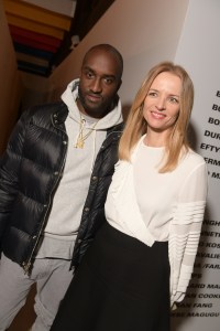 Virgil Abloh and Delphine Arnault