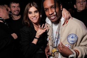 Carine Roitfeld and A$AP Rocky