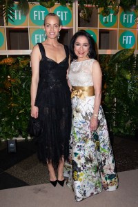 Amber Valletta and Dr Joyce F Brown
