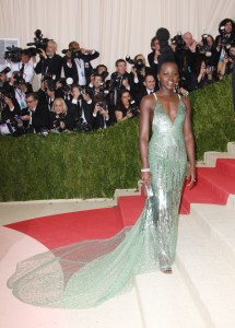 Lupita Nyong'o
The Metropolitan Museum of Art's COSTUME INSTITUTE Benefit Celebrating the Opening of Manus x Machina: Fashion in an Age of Technology, Arrivals, The Metropolitan Museum of Art, NYC, New York, America - 02 May 2016
WEARING CALVIN KLEIN