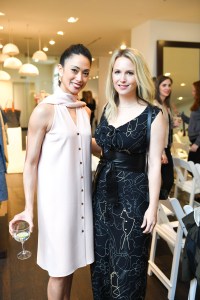 Stella Abrera, left a ballerina with the American Ballet Theater, with fashion photographer Sophie Elgort.