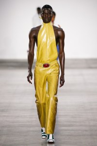 FASHION EAST, Mowalola,  Men's Spring 2020 photographed in London on 09 June 2019