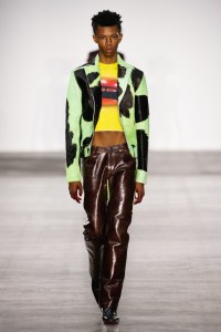 FASHION EAST, Mowalola,  Men's Spring 2020 photographed in London on 09 June 2019