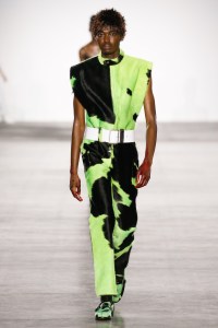 FASHION EAST, Mowalola,  Men's Spring 2020 photographed in London on 09 June 2019