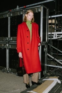 Backstage at  CR Runway x LuisaViaRoma.