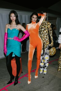 Backstage at  CR Runway x LuisaViaRoma.