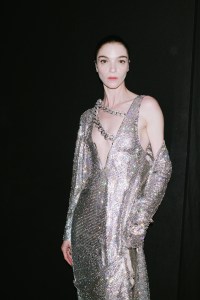 Backstage at  CR Runway x LuisaViaRoma.