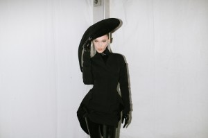 Backstage at  CR Runway x LuisaViaRoma.