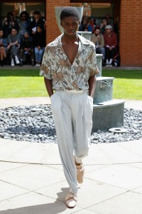 Edward Crutchely Men's Spring 2020 photographed in London on 08 June 2019