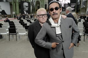Alber Elbaz and Haider Ackermann