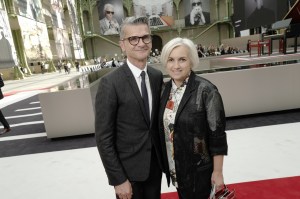 Serge Brunschwig and Silvia Venturini Fendi