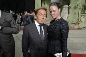 Valentino Garavani and Stella McCartney