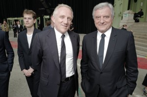 Francois-Henri Pinault and Sidney Toledano