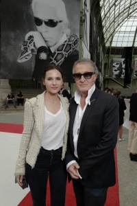 Virginie Ledoyen and Eric Pfrunder