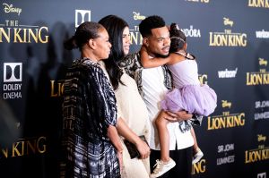 Chance The Rapper (C-R) poses on the red carpet prior to the world premiere of 'The Lion King' at the Dolby Theater in Hollywood, California, USA, 09 July 2019. The film will be released in US theaters on 19 July.The Lion King World Premiere - Arrivals, Hollywood, USA - 09 Jul 2019