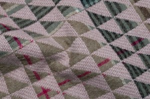 new design by cashmere specialist Alex Begg, inspired by GlasgowÕs urban landscape.