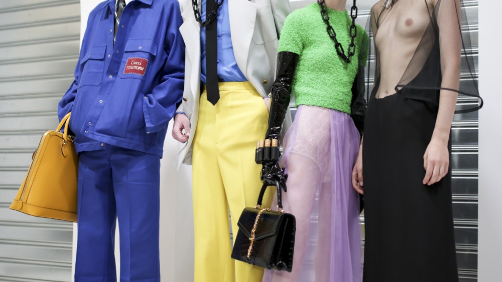 Backstage at Gucci RTW Spring 2020
