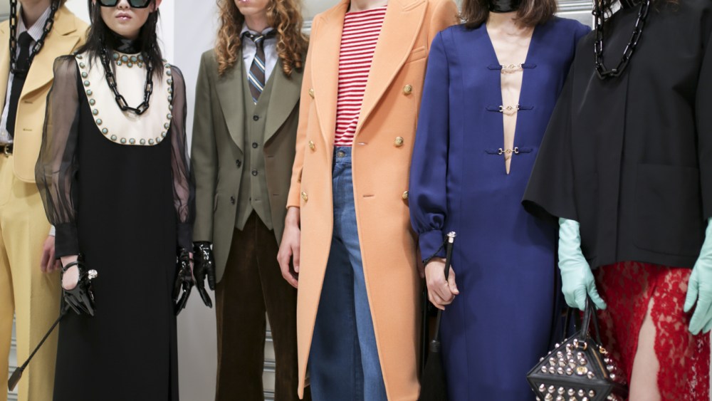 Backstage at Gucci RTW Spring 2020