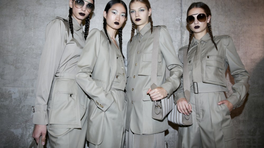 Bacstage at Max Mara RTW Spring 2020