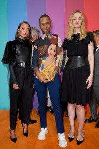 Alicia Vikander, Thebe Magugu and Delphine Arnault