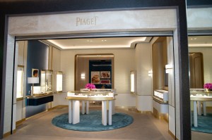 The Piaget shop at The Vault.