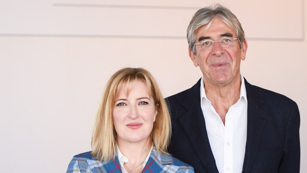 Helen Brocklebank, CEO of Walpole and Michael Ward, managing director of Harrods and president emeritus of Walpole.