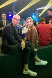 Hugo BOSS Chief Brand Officer Ingo Wilts and Caroline Daur