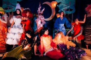 Looks from the Wiederhoeft RTW Spring 2020 collection titled "Spooky Couture."