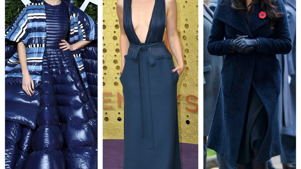 Photos of Pantone 2020 Color of the Year Classic Blue on Celebrities