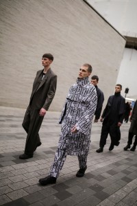 Backstage at Chalayan Men's Fall 2020