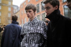 Backstage at Chalayan Men's Fall 2020