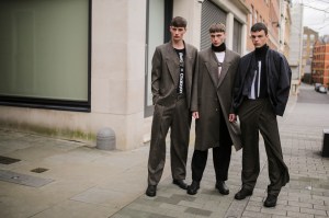 Backstage at Chalayan Men's Fall 2020