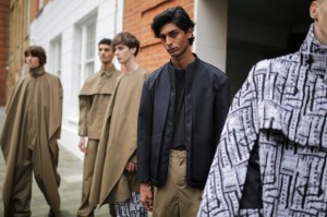 Backstage at Chalayan Men's Fall 2020