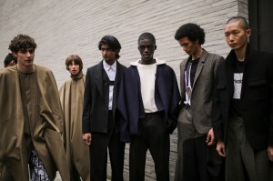 Backstage at Chalayan Men's Fall 2020