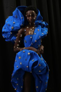 Backstage at Schiaparelli Couture Spring 2020