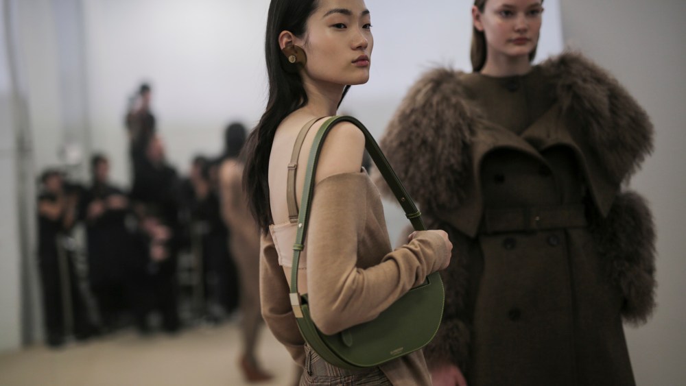 Backstage at Burberry RTW Fall 2020