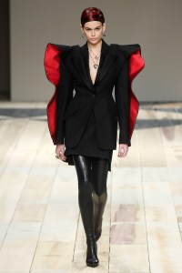 Kaia Gerber on the catwalk