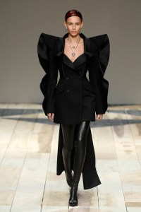 Binx Walton on the catwalk