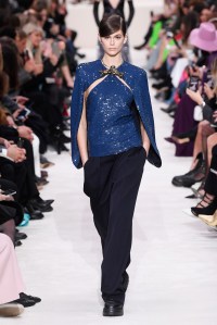 Kaia Gerber on the catwalk