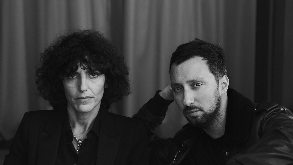 Francesca Bellettini and Anthony Vaccarello.