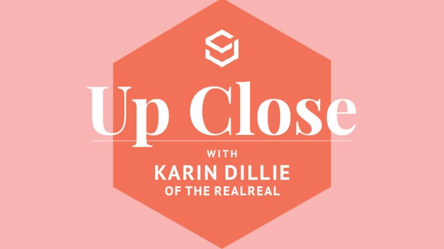 In this Q+A, The RealReal's Karin Dillie explains her "investment mindset" for shopping and the reseller's solution for brands' overstocks.