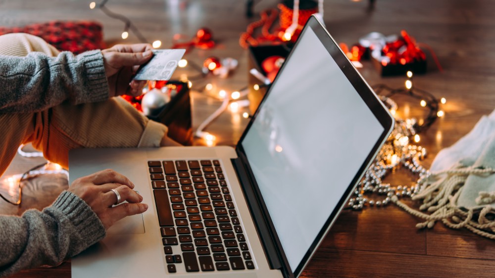 Christmas online shopping