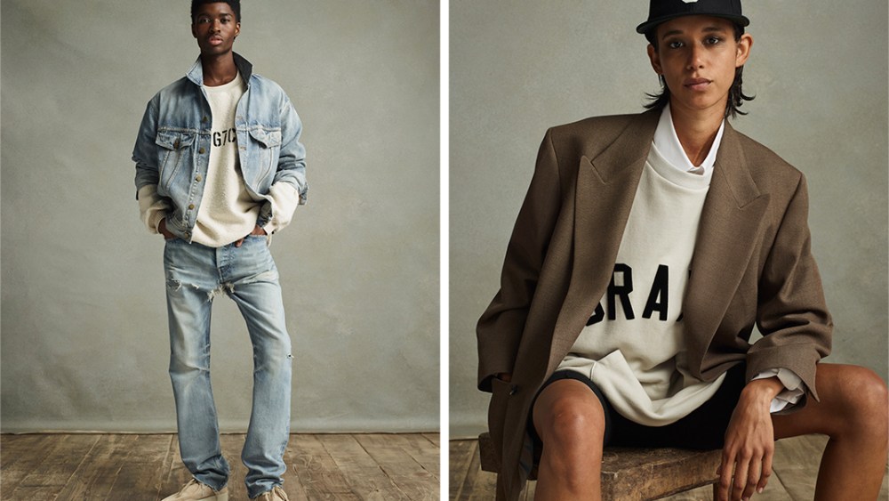 Looks from Fear of God's seventh collection.