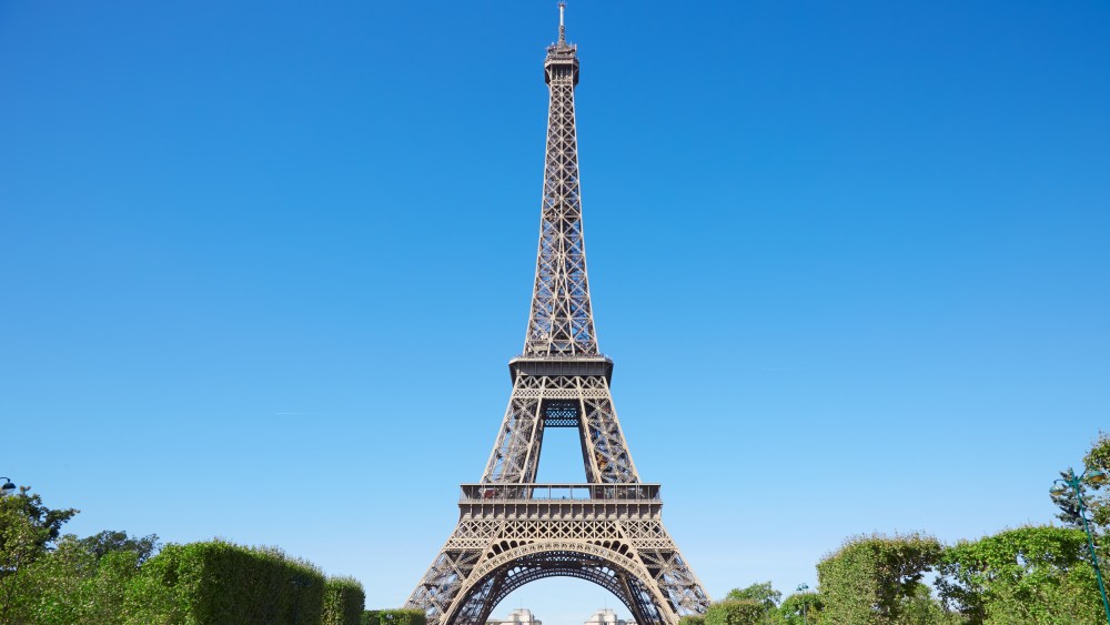 The Eiffel Tower.