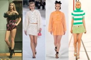 Alexandre Vauthier, Chanel, Giambattista Valli, and Miu Miu.