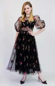 Audrey Grace Marshall in REDValentino.