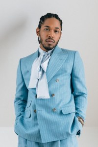 Kelvin Harrison Jr. in Gucci.