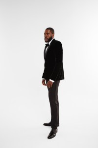 Martins Imhangbe in Emporio Armani.