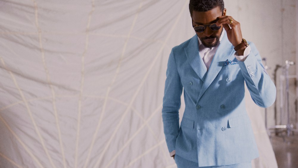 A look from Moss Bros.